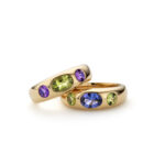 Ringe Steinfurt Goldschmiede Tansanit Peridot