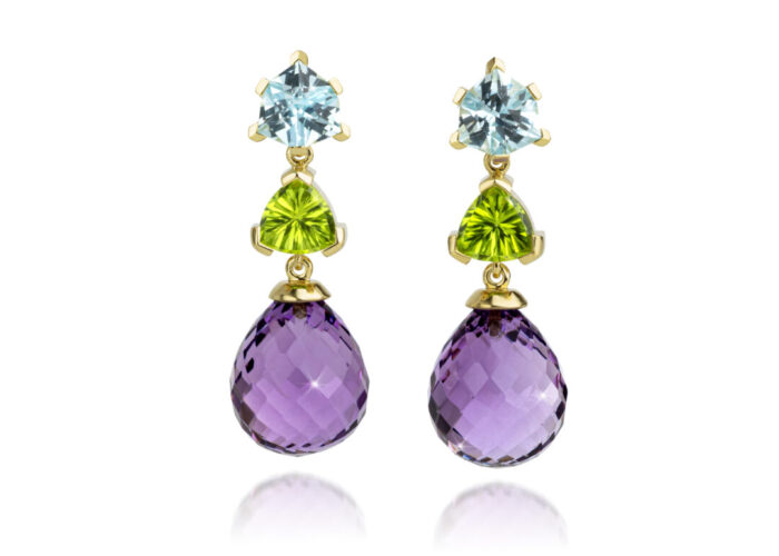 Ohrschmuck Ohrringe Edelsteine Goldschmiede Geilsdorf Schmuck Farbsteinschmuck Steinfurt