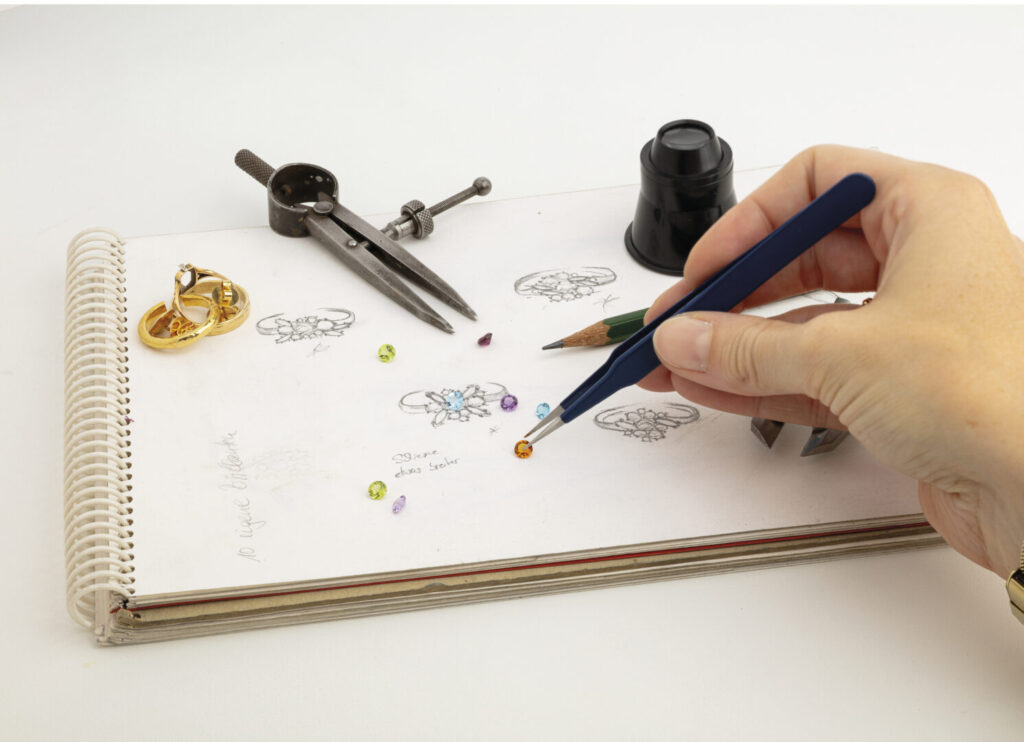 Goldschmiedewerkstatt Umarbeitung Redesign Altgold Trauringumarbeitung Schmuck Goldschmiede Geilsdorf Steinfurt Altenberge Münster Emsdetten